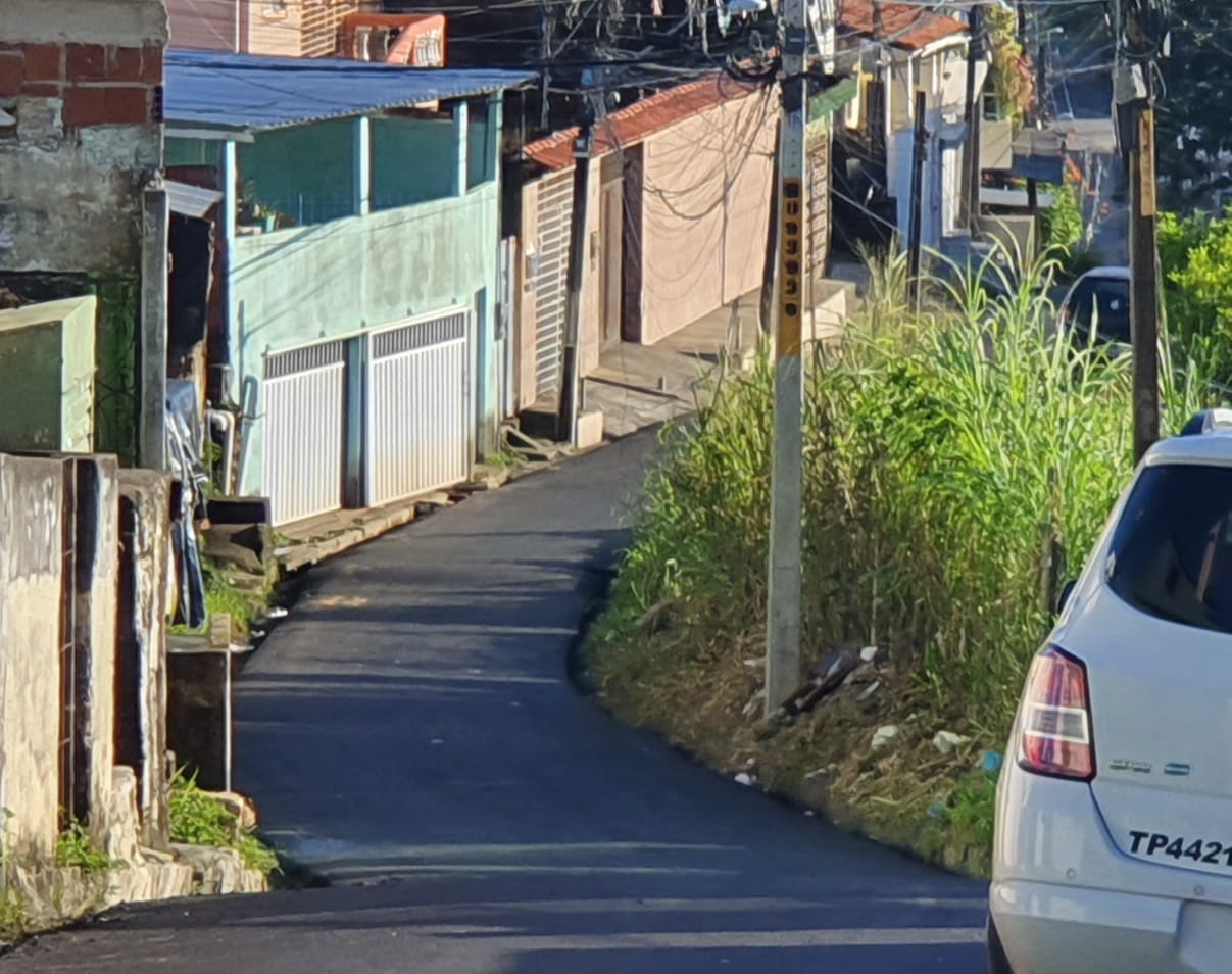 O trabalho não para: Rua Eládio Camboim novinha!