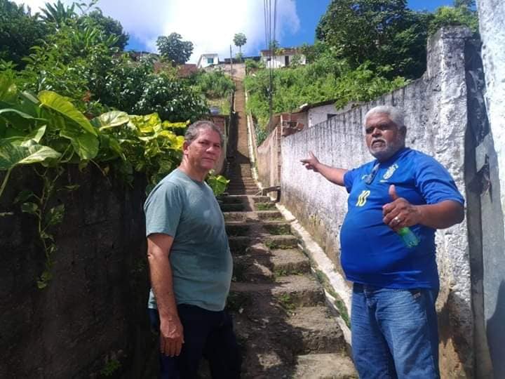 Jailson Paiva, líder do Córrego da Bica