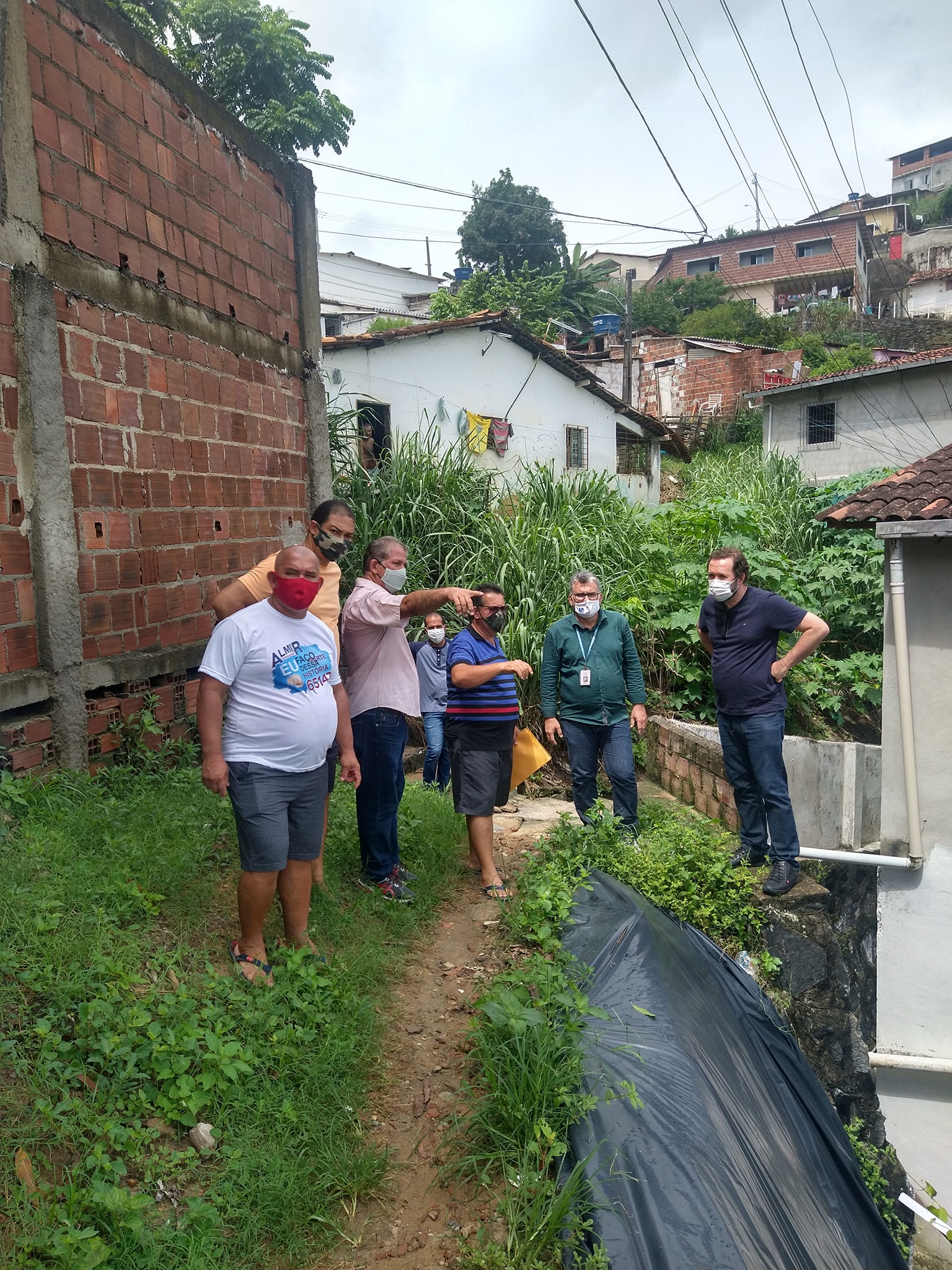 VISITA NA COMUNIDADE: RUA FELISBURGO E URÂNIA EM NOVA DESCOBERTA